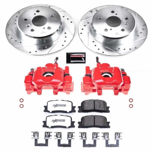 Picture of Power Stop 01 - 03 Toyota High Lander Rear Z36 Truck Tow Brake Kit wCalipers