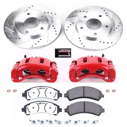 Picture of Power Stop 97 - 05 Chevrolet Blazer Front Z36 Truck Tow Brake Kit wCalipers