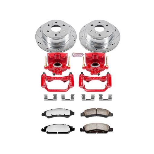 Picture of Power Stop 15 - 19 Cadillac Escalade Rear Z36 Truck Tow Brake Kit wCalipers