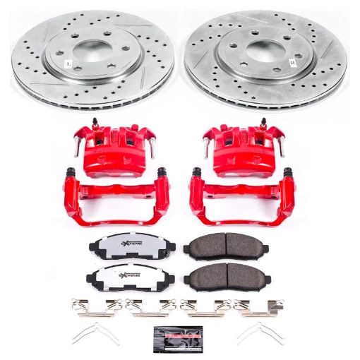 Picture of Power Stop 05 - 18 Nissan Frontier Front Z36 Truck Tow Brake Kit wCalipers
