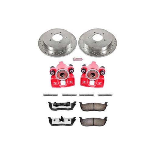 Picture of Power Stop 97 - 00 Ford Expedition Rear Z36 Truck Tow Brake Kit wCalipers