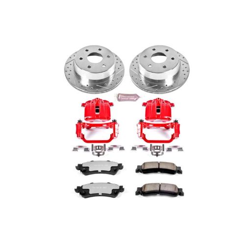 Picture of Power Stop 03 - 05 Chevrolet Astro Rear Z36 Truck Tow Brake Kit wCalipers