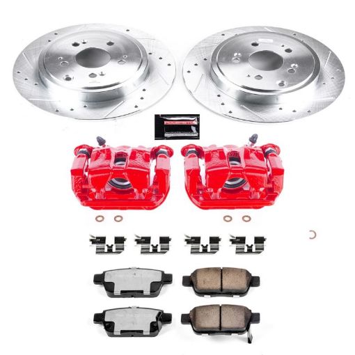 Picture of Power Stop 14 - 06 Honda Ridgeline Rear Z36 Truck Tow Brake Kit wCalipers