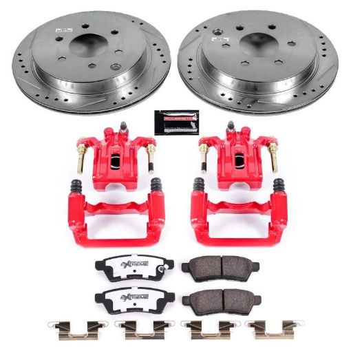 Picture of Power Stop 05 - 18 Nissan Frontier Rear Z36 Truck Tow Brake Kit wCalipers