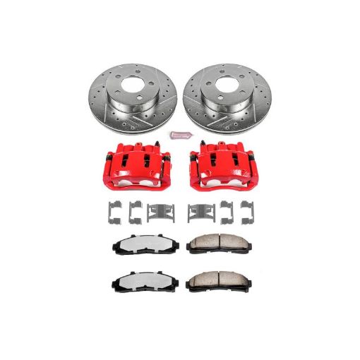 Picture of Power Stop 95 - 01 Ford Explorer Front Z36 Truck Tow Brake Kit wCalipers