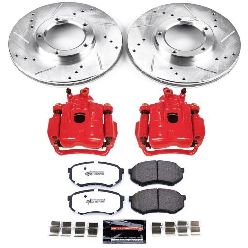 Picture of Power Stop 95 - 04 Toyota Tacoma Front Z36 Truck Tow Brake Kit wCalipers