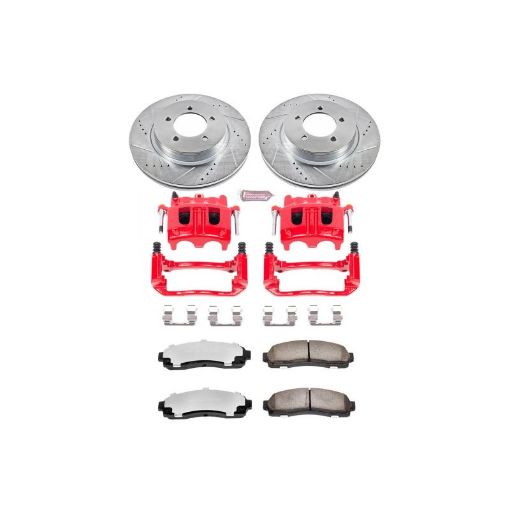 Picture of Power Stop 02 - 05 Ford Explorer Front Z36 Truck Tow Brake Kit wCalipers