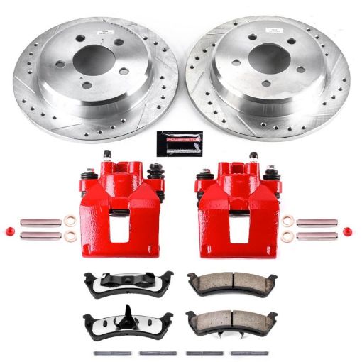 Picture of Power Stop 95 - 01 Ford Explorer Rear Z36 Truck Tow Brake Kit wCalipers