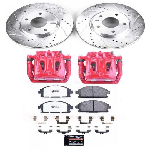 Picture of Power Stop 04 - 09 Nissan Quest Front Z36 Truck Tow Brake Kit wCalipers