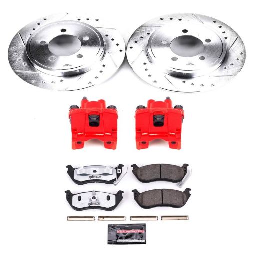 Picture of Power Stop 06 - 10 Ford Explorer Rear Z36 Truck Tow Brake Kit wCalipers
