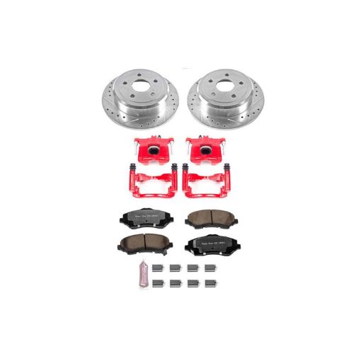 Picture of Power Stop 07 - 17 Jeep Wrangler Rear Z36 Truck Tow Brake Kit wCalipers