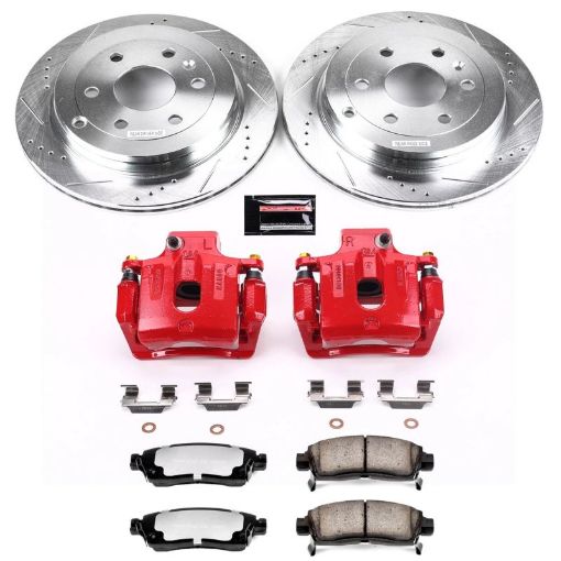 Picture of Power Stop 08 - 17 Buick Enclave Rear Z36 Truck Tow Brake Kit wCalipers