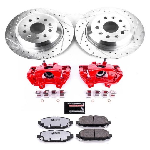 Picture of Power Stop 18 - 19 Jeep Wrangler Rear Z36 Truck Tow Brake Kit wCalipers