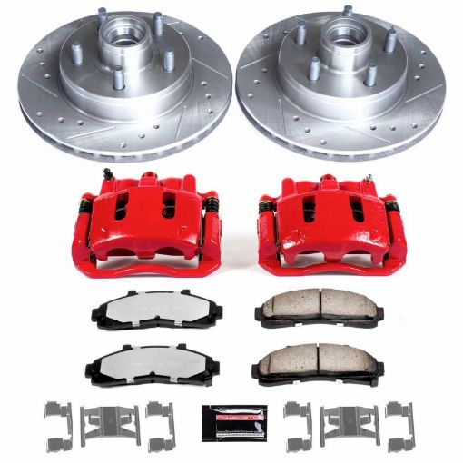 Picture of Power Stop 97 - 95 Ford Ranger Front Z36 Truck Tow Brake Kit wCalipers