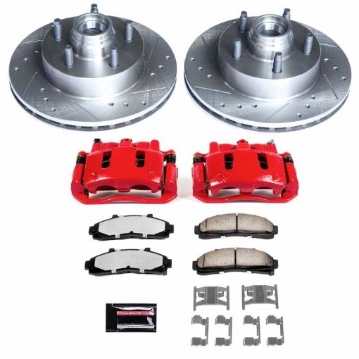 Picture of Power Stop 98 - 02 Ford Ranger Front Z36 Truck Tow Brake Kit wCalipers