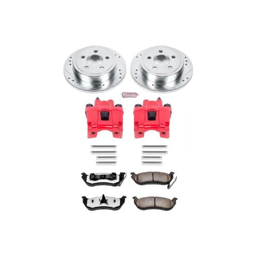 Picture of Power Stop 03 - 07 Jeep Liberty Rear Z36 Truck Tow Brake Kit wCalipers