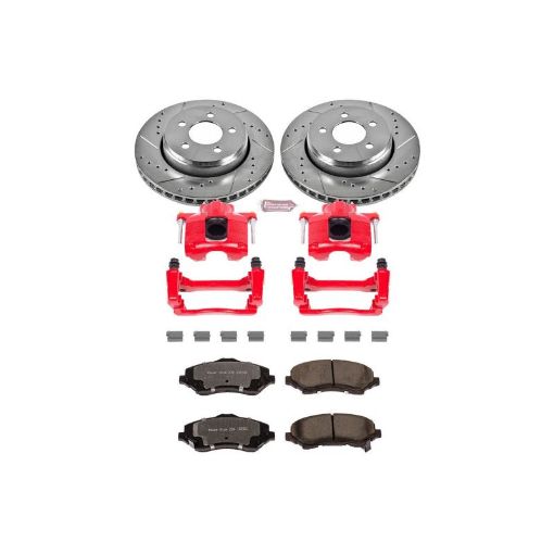 Picture of Power Stop 07 - 11 Dodge Nitro Front Z36 Truck Tow Brake Kit wCalipers