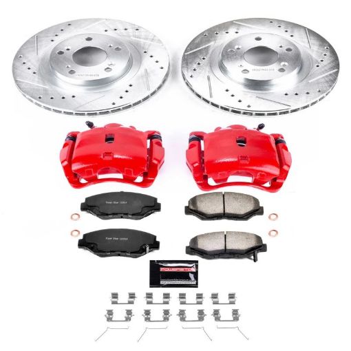 Picture of Power Stop 12 - 15 Honda Civic Front Z36 Truck Tow Brake Kit wCalipers
