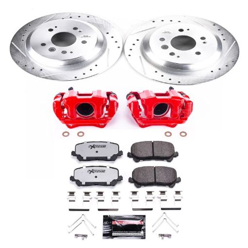 Picture of Power Stop 16 - 17 Honda Pilot Rear Z36 Truck Tow Brake Kit wCalipers