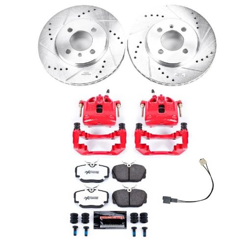Picture of Power Stop 91 - 92 BMW 318i Front Z36 Truck Tow Brake Kit wCalipers