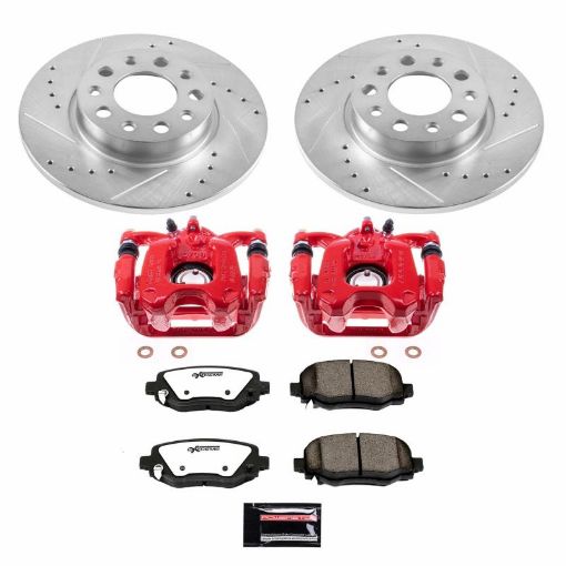 Picture of Power Stop 16 - 18 Fiat 500X Rear Z36 Truck Tow Brake Kit wCalipers