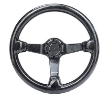 Picture of NRG Forged Carbon Fiber Steering Wheel (350mm 3in. Deep)