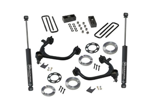 Picture of Superlift 19 - 20 Chevy Silverado 1500 (New Body) 3in GM Lift Kit 2WD and 4WD w Superlift Shocks
