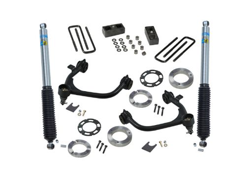 Picture of Superlift 19 - 20 Chevy Silverado 1500 (New Body) 3in GM Lift Kit 2WD and 4WD w Bilstein Shocks