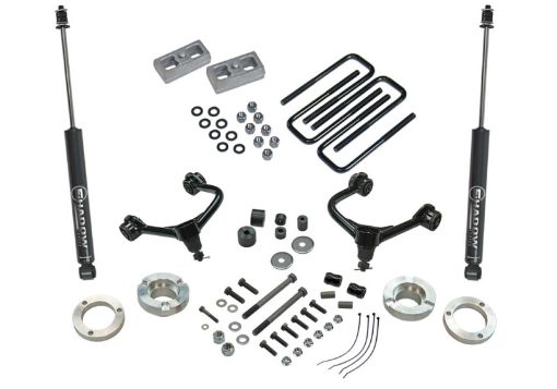 Picture of Superlift 05 - 20 Toyota Tacoma 4WD (Excl TRD Pro Models) - 3in Lift Kit w Superlift Shocks