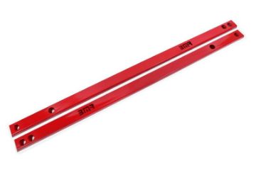 Picture of BMR 15 - 20 S550 Mustang Chassis Jacking Rails (Shorter Tube) - Red