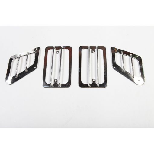 Picture of Rugged Ridge 97 - 06 Jeep Wrangler TJ Stainless Steel Side Marker Turn Signal Euro Guard Set