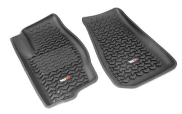 Picture of Rugged Ridge Floor Liner Front Black 2005 - 2010 Jeep Grand Cherokee 06 - 09 Commander WK XK