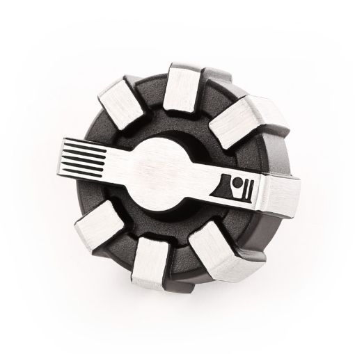 Picture of Rugged Ridge 01 - 20 Jeep Wrangler JKJL 2020 Gladiator JT Brushed Aluminum Elite Fuel Cap