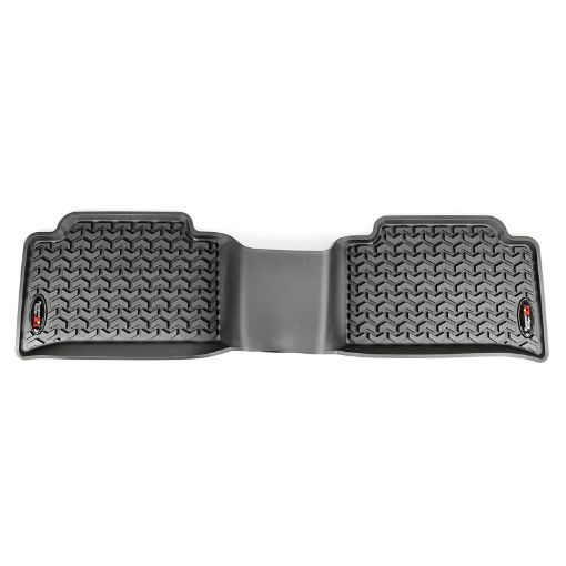 Picture of Rugged Ridge Floor Liner Rear Black 2015 - 2020 Chevrolet GMC Colorado Canyon Crew Cab