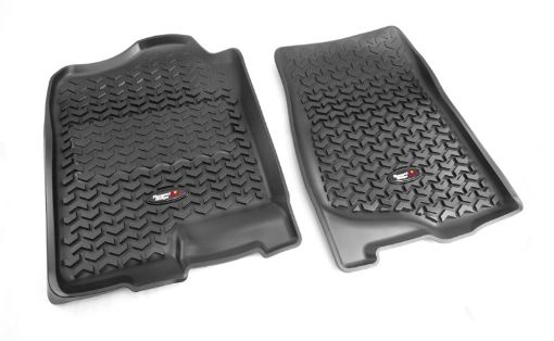 Picture of Rugged Ridge Floor Liner Front Black 2007 - 2013 Chevrolet Silverado GMC Sierra 1500
