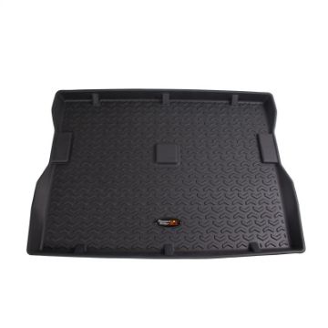 Picture of Rugged Ridge Floor Liner Cargo Black 1976 - 1986 Jeep CJ - 7 87 - 95 Jeep Wrangler YJ