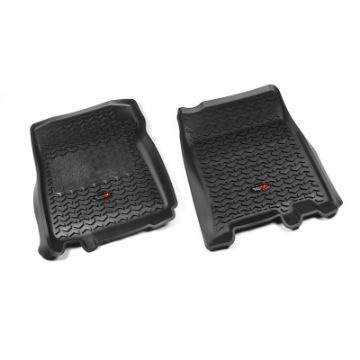 Picture of Rugged Ridge Floor Liner Front Black 1997 - 2003 Ford F - 150 Regular Extended Cab