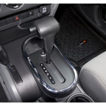 Picture of Rugged Ridge 07 - 10 Jeep Wrangler JK Chrome Automatic Transmission Shifter Trim