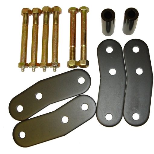 Picture of Rugged Ridge HD Rear Leaf Spring Shackles 87 - 95 Jeep Wrangler Jeep Wrangler YJ