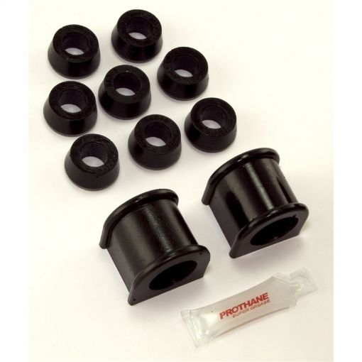 Picture of Rugged Ridge Front Swaybar Bushing Kit Black 1 - 18 In. 87 - 95 Jeep Wrangler YJ
