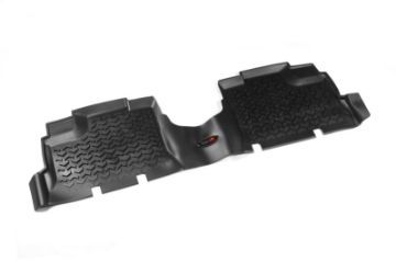 Picture of Rugged Ridge Floor Liner Rear Black 2007 - 2018 Jeep Wrangler Unlimited JK 4 Dr