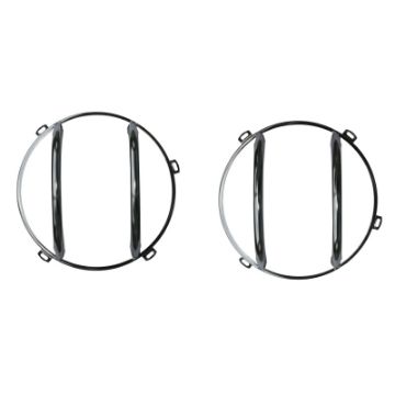 Picture of Rugged Ridge 07 - 18 Jeep Wrangler JK Stainless Steel Headlight Euro Guard Kit