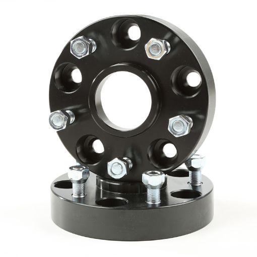 Picture of Rugged Ridge Wheel Spacers 1.25 Inch 5 x 5in 99 - 04 WJ 07 - 18 Jeep Wrangler JK