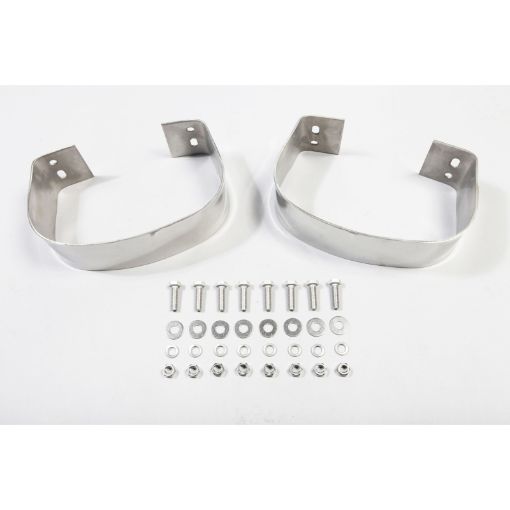 Picture of Rugged Ridge 76 - 95 Jeep CJ Jeep Wrangler Stainless Steel Rear Bumperettes