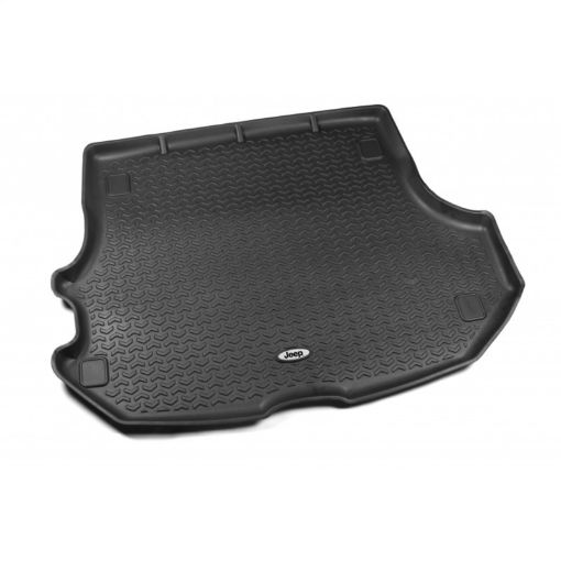 Picture of Rugged Ridge Floor Liner Cargo Black 1999 - 2004 Jeep Logo Grand Cherokee WJ