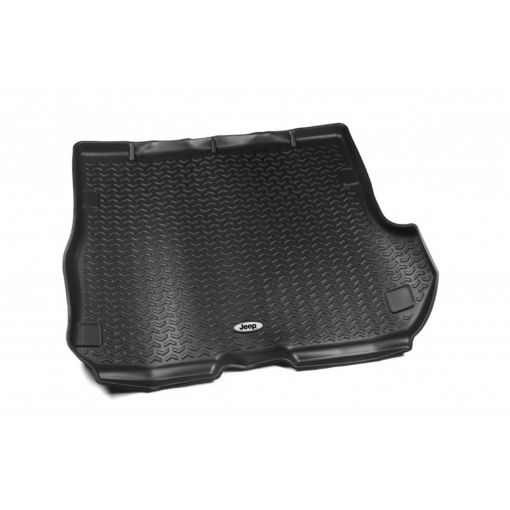 Picture of Rugged Ridge Floor Liner Cargo Black 1993 - 1998 Jeep Logo Grand Cherokee ZJ