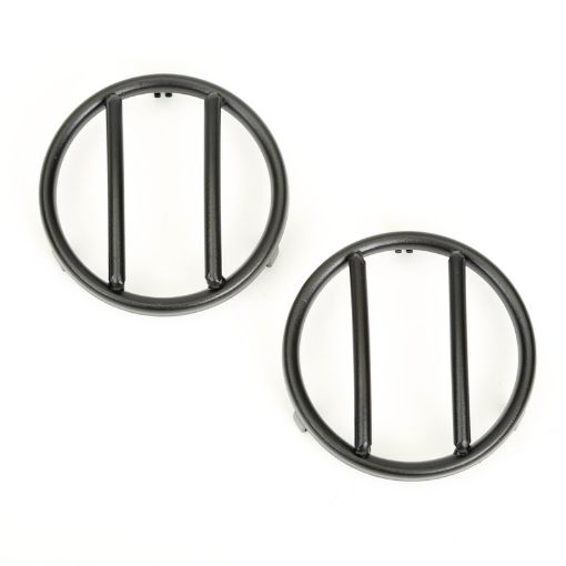 Picture of Rugged Ridge 07 - 18 Jeep Wrangler JK Textured Black Turn Signal Euro Guards