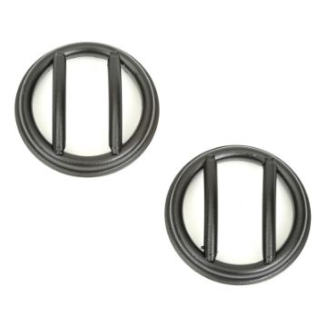 Picture of Rugged Ridge 07 - 18 Jeep Wrangler JK Textured Black Side Marker Euro Guards