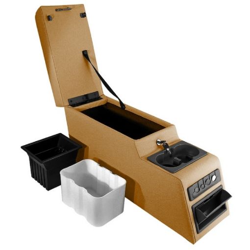 Picture of Rugged Ridge Ultimate Locking Console Spice 76 - 95 Jeep CJ Jeep Wrangler