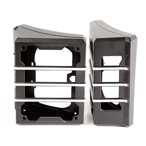 Picture of Rugged Ridge 07 - 18 Jeep Wrangler JK Brushed Black Elite Tail Light Guards